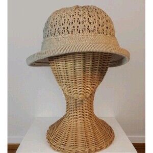 Y2k Cotton Country Hat, Size Small, 100% Cotton,Cottagecore